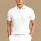 Vertikálisan Csíkos Gombos Polo