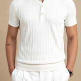 Vertikálisan Csíkos Gombos Polo