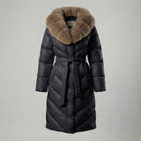 Agnès | Steppelt Kabát Szőrme Gallérral