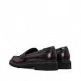Női Bordeaux Mokaszin Cipő