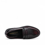 Női Bordeaux Mokaszin Cipő