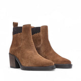 Botim Közepes Sarok Női Velúr Kamel