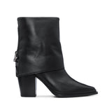 Botim Magas Sarkú Női Csizma Fekete Bőr