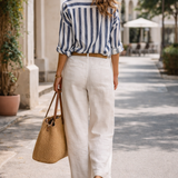 Alessia – Elegáns csíkos ing