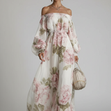 Rosalie – Elegáns virágmintás ruha