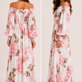 Rosalie – Elegáns virágmintás ruha