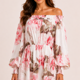 Rosalie – Elegáns virágmintás ruha
