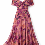 Louise – Elegáns, V-kivágású ruha