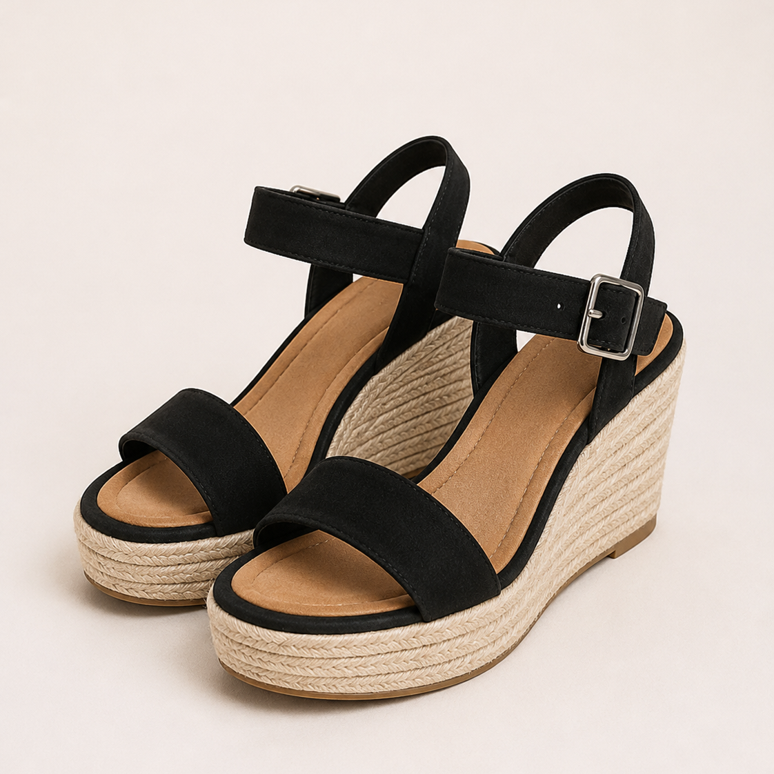 Anna platformos espadrill szandál