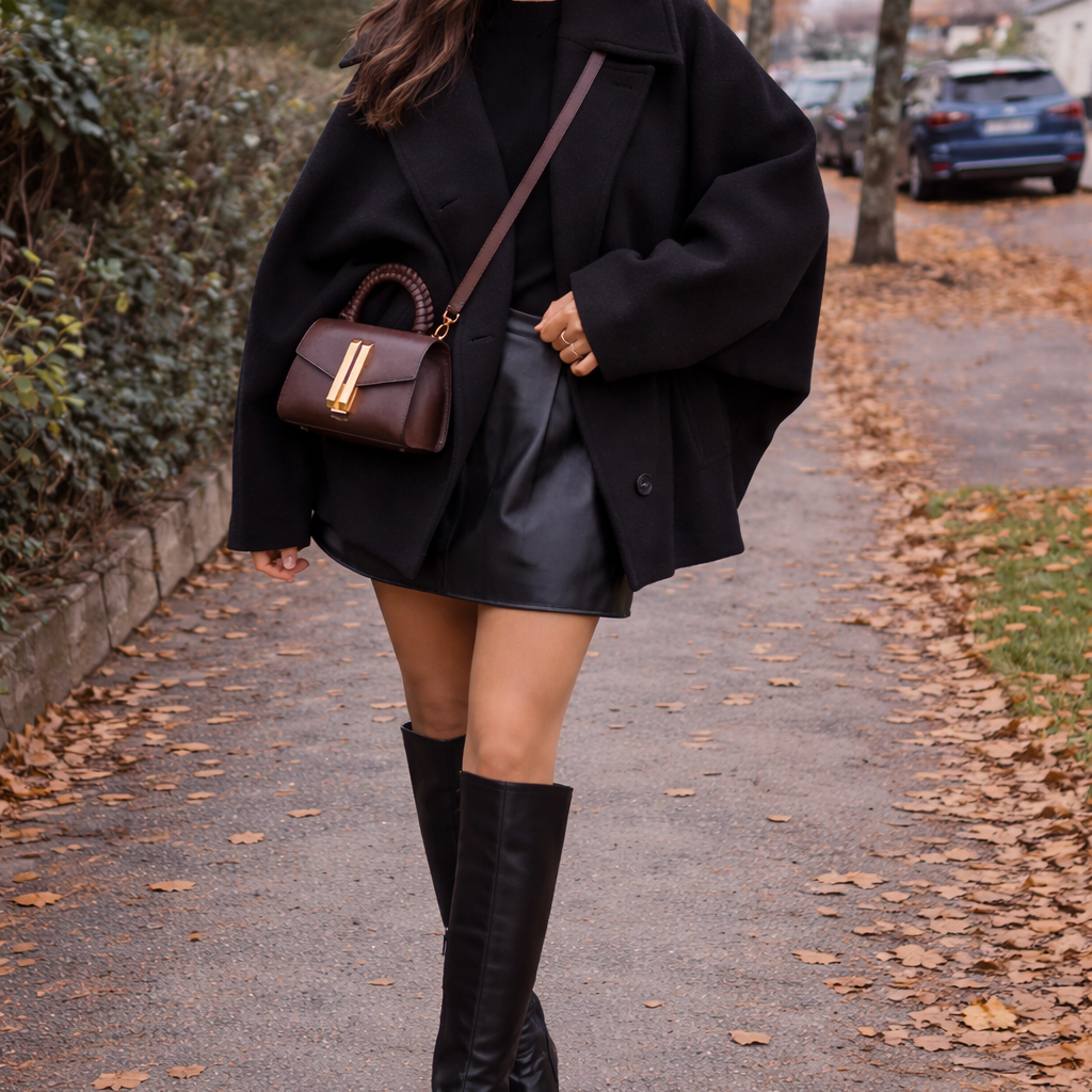 Sofia Chic oversize kabát