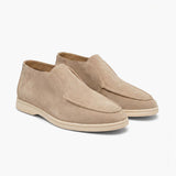 Régi Pénz Magas Suede Loafer