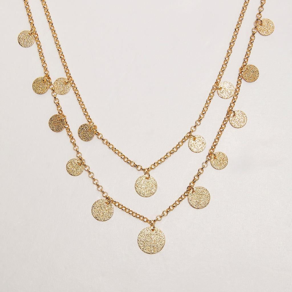 Gleaming Gypsy Layered Necklace