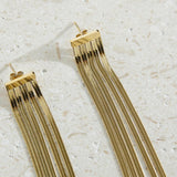 18k Aranyozott Glam Time Fülbevalók Arany