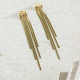 18k Aranyozott Glam Time Fülbevalók Arany