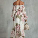 Rosalie – Elegáns virágmintás ruha