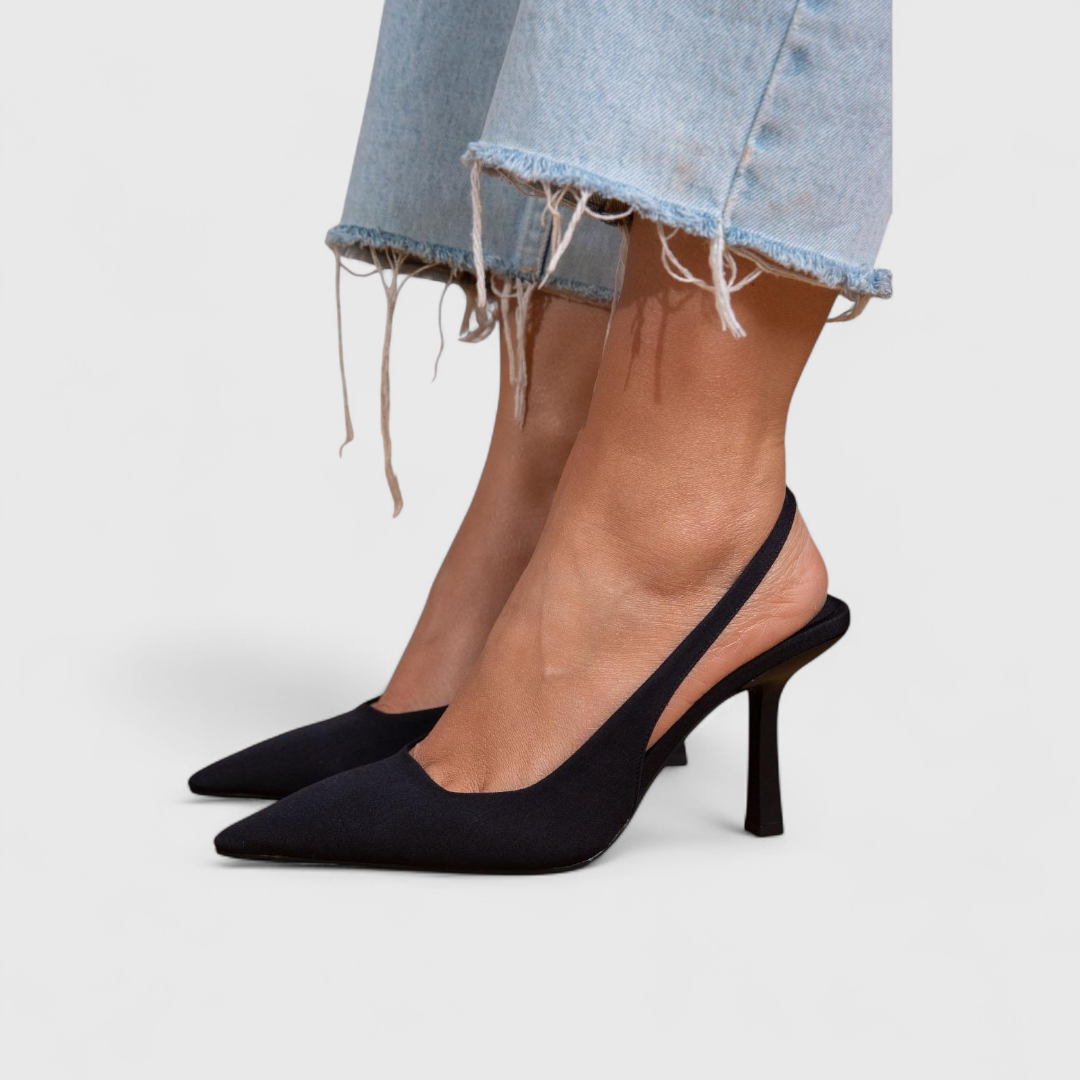 Julia - Slingback Nude Elegance