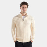 FABIO | Cipzáras pulóver