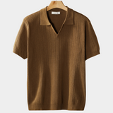 NYITOTT KOLLÁRÚ RÁCSOS POLÓ