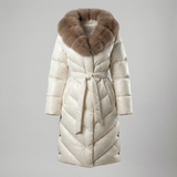 Agnès | Steppelt Kabát Szőrme Gallérral