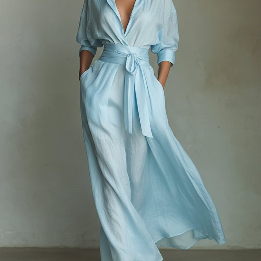 Emilia - Elegáns Nyári Maxi Ruha