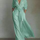 Emilia - Elegáns Nyári Maxi Ruha